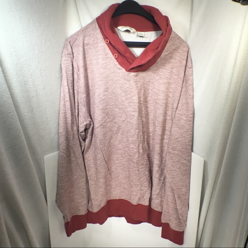 Orvis CLACKAMAS RIVER SHAWL COLLAR SWEATER, L